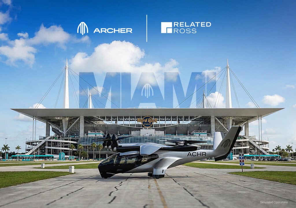 Archer Aviation Plots 10-Minute Flights In Miami With Dolphins Owner Stephen Ross